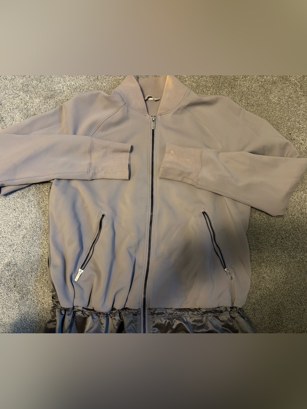 Lululemon Swept Along Jacket in dark chrome M